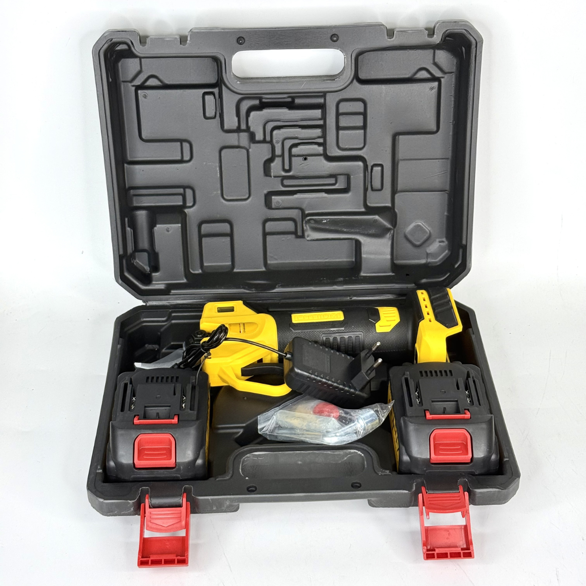 Sdtd ᐉ Електросекатор 48V з дисплеєм та 2 Li-Ion акумуляторами Жовтий (SDTD ...