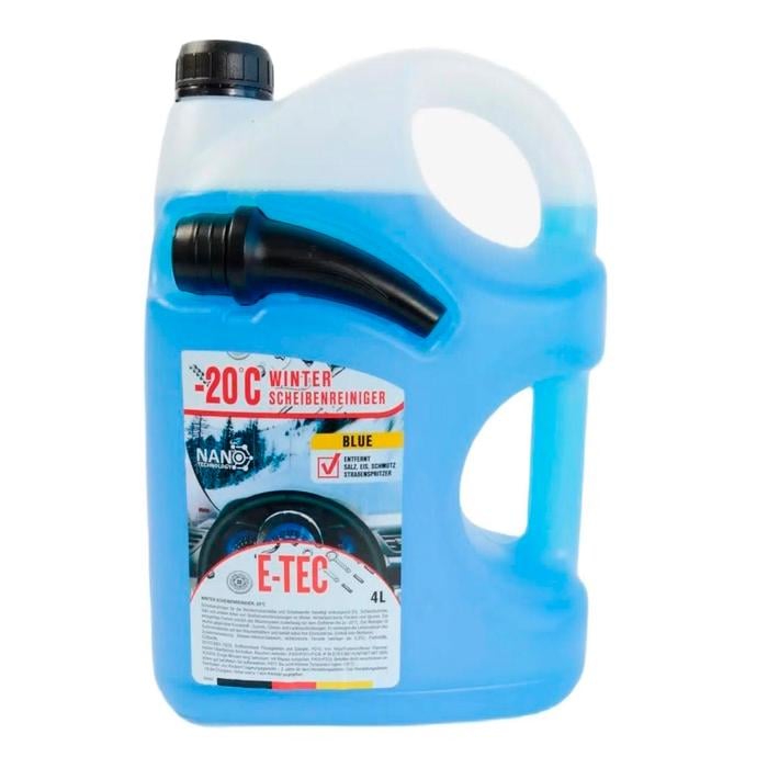 Омивач скла зимовий E-TEC -20°C 4 л 7249 Синій (153699)