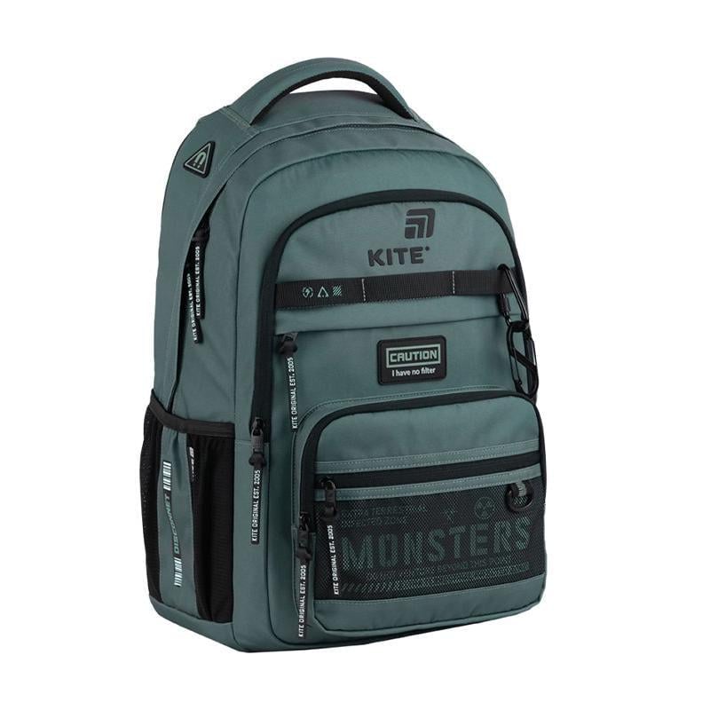 Рюкзак KITE Education teens 45x31x15, 5 см 21 л Хаки (K25-1019L-1)
