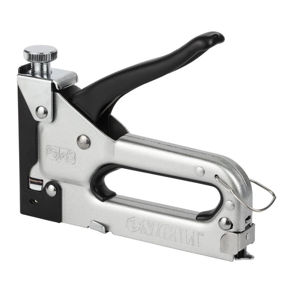 Степлер Sigma с регулятором для скоб 4-14 мм Хром (2821021) - фото 5