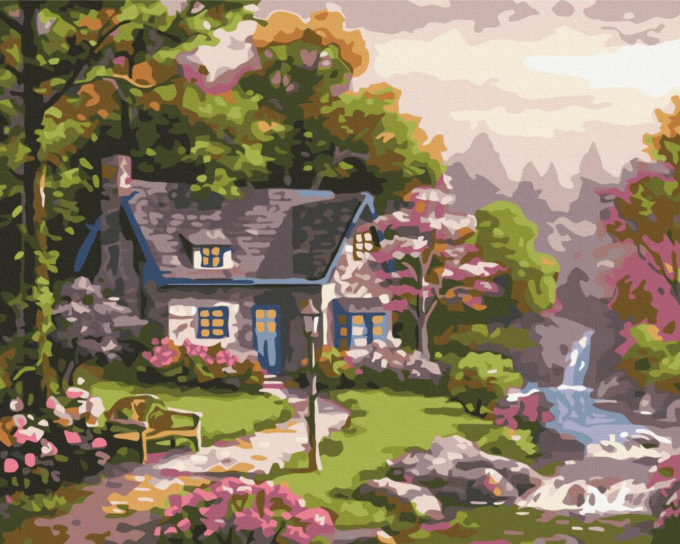 Картина за номерами Brushme Казковий ліс 48x60 см (BS51823L) - фото 1 Картина за номерами Brushme Казковий ліс 48x60 см (BS51823L) - фото 1