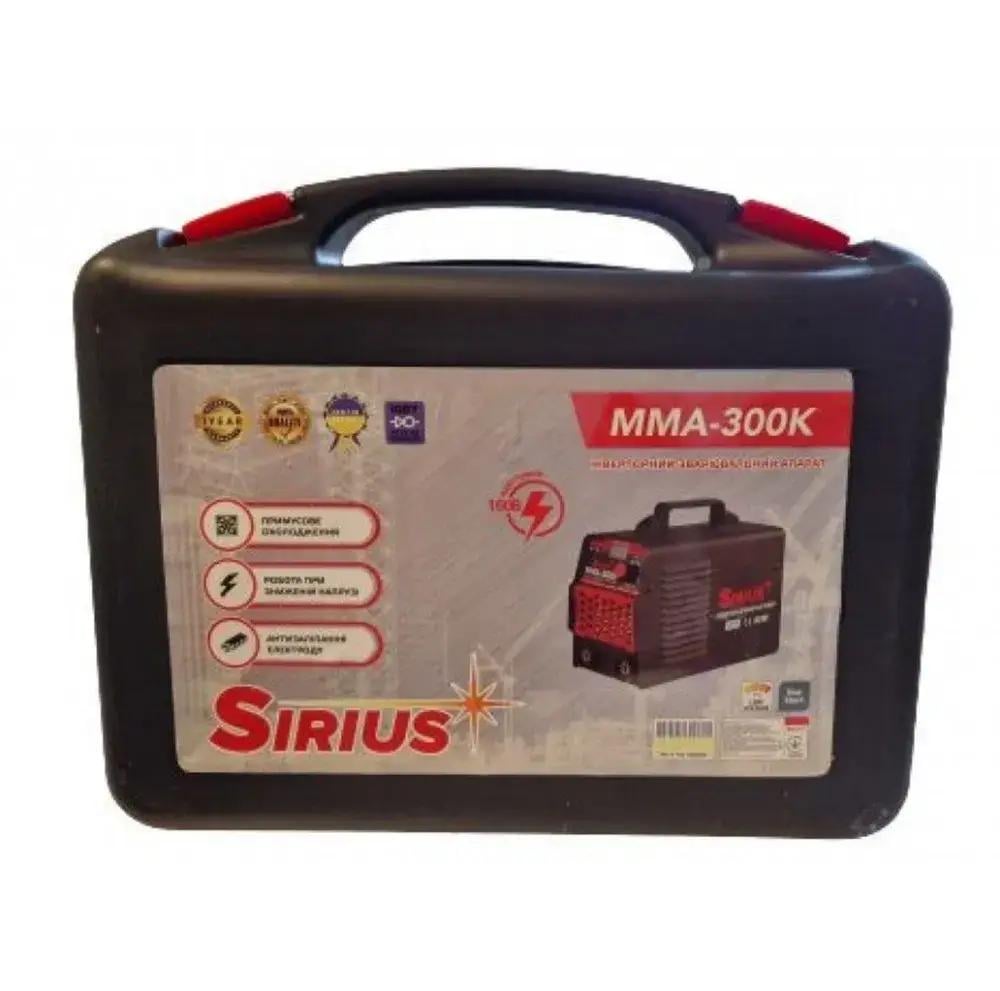Инвертор сварочный инвертор SIRIUS MMA-300 кейс (37212176) - фото 2 Инвертор сварочный инвертор SIRIUS MMA-300 кейс (37212176) - фото 2