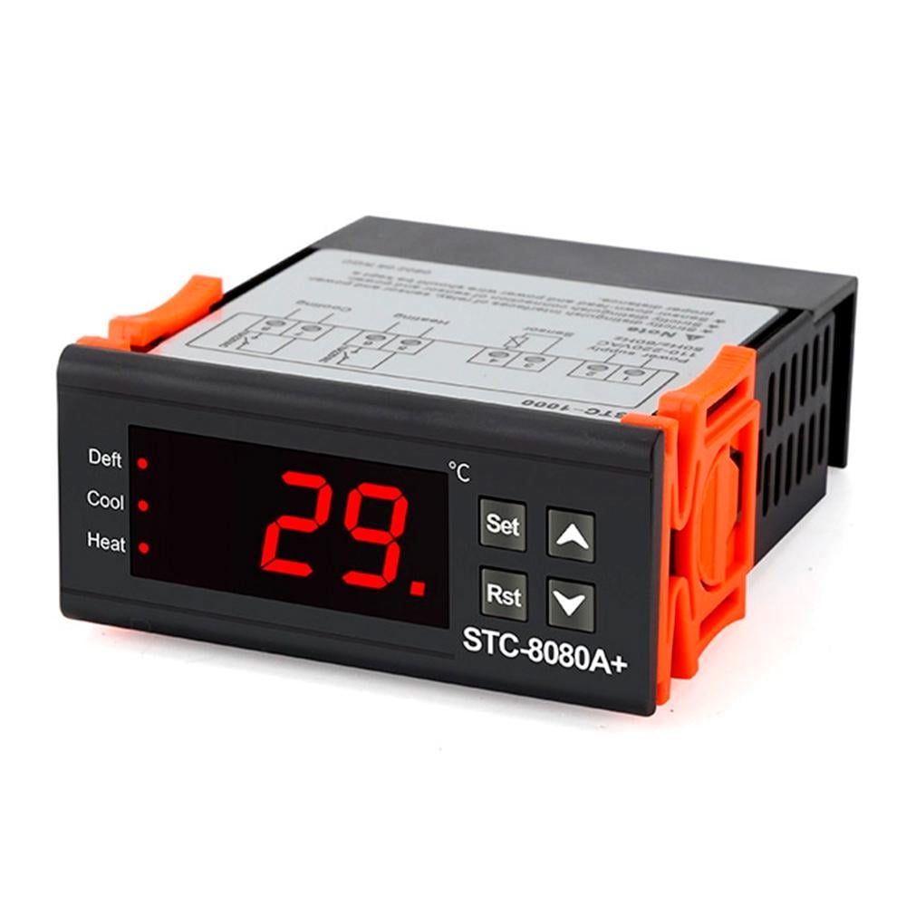 Терморегулятор цифровой STC-8080A+ 220В (1016-064-00)