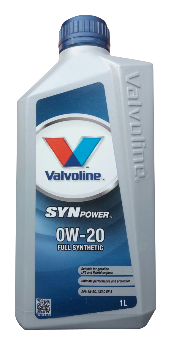 Олива моторна Valvoline SynPower 0W-20 1 л (76212)