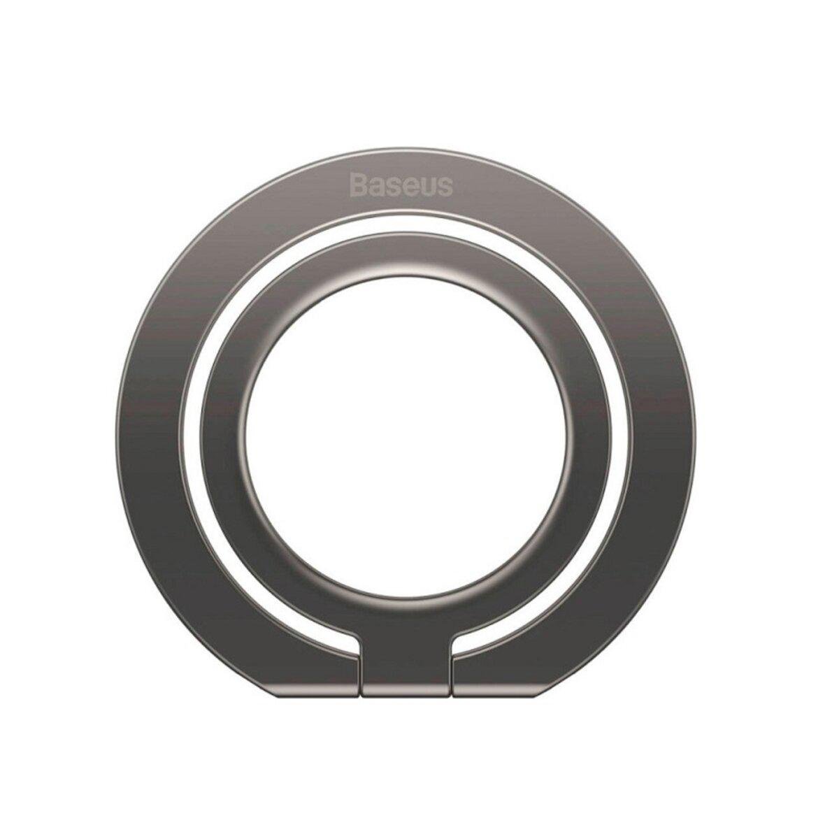 Кольцо-держатель BASEUS Halo Series с подставкой Grey (SUCH000013)
