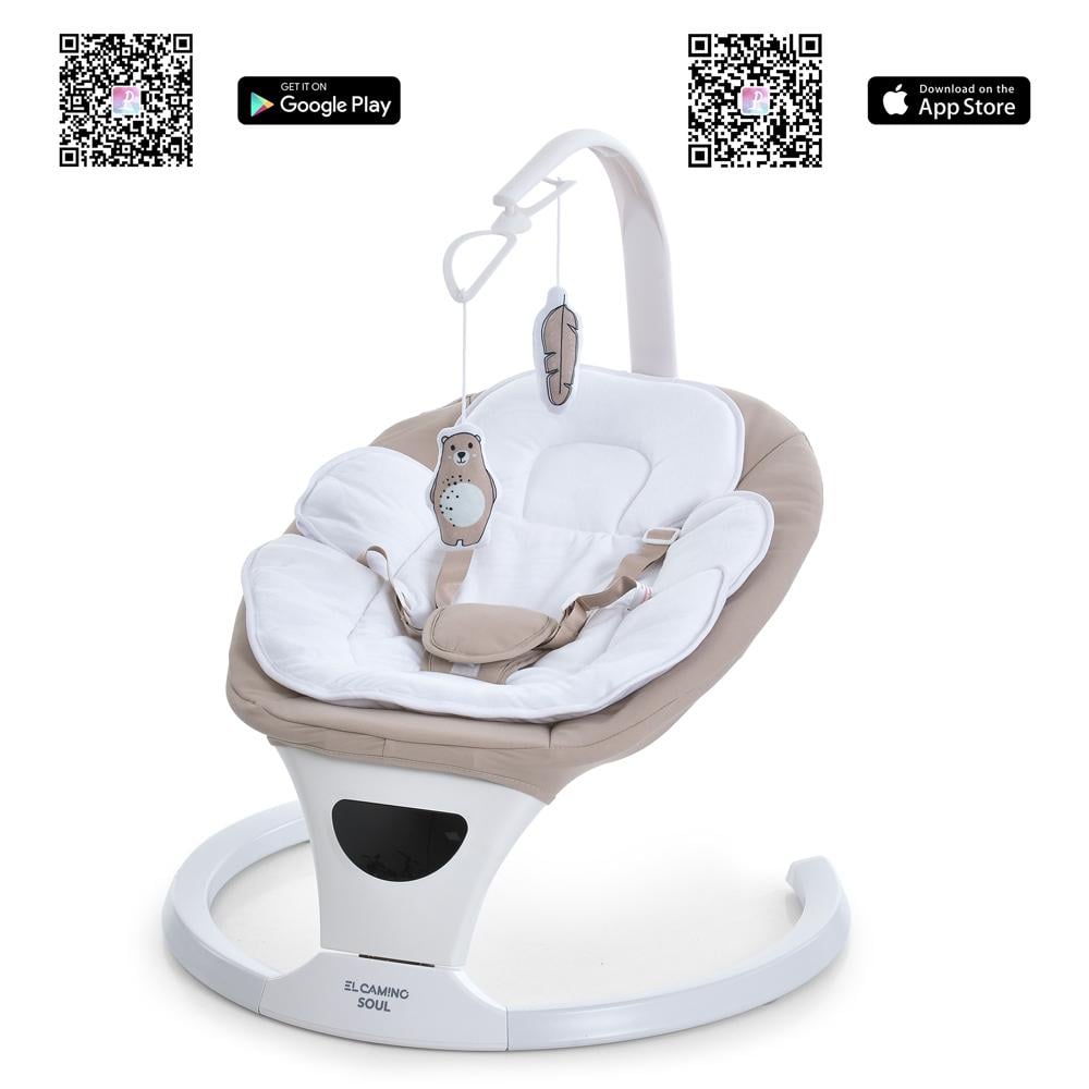 Центр заколисуючий El Camino ME 1175 SOUL з пультом керування Бежевий - фото 11 Центр заколисуючий El Camino ME 1175 SOUL з пультом керування Бежевий - фото 11