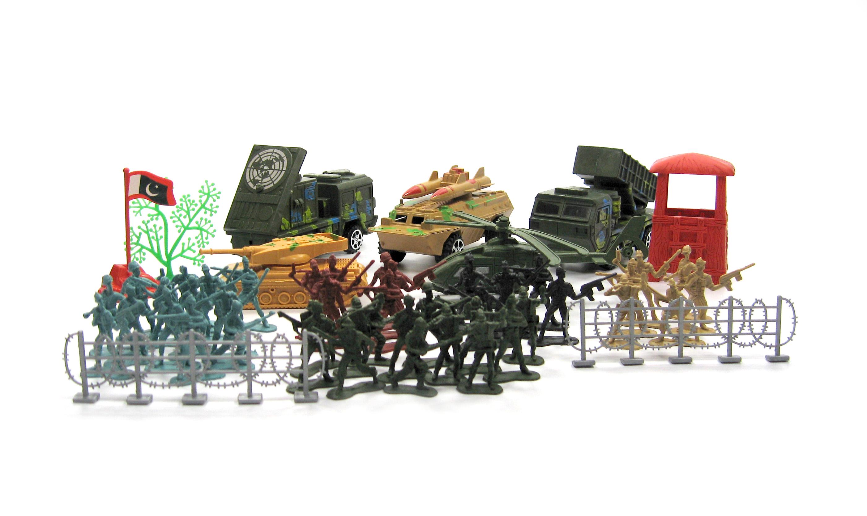 Набір військовий 8210-25 військова техніка/солдатики/вишка - фото 4