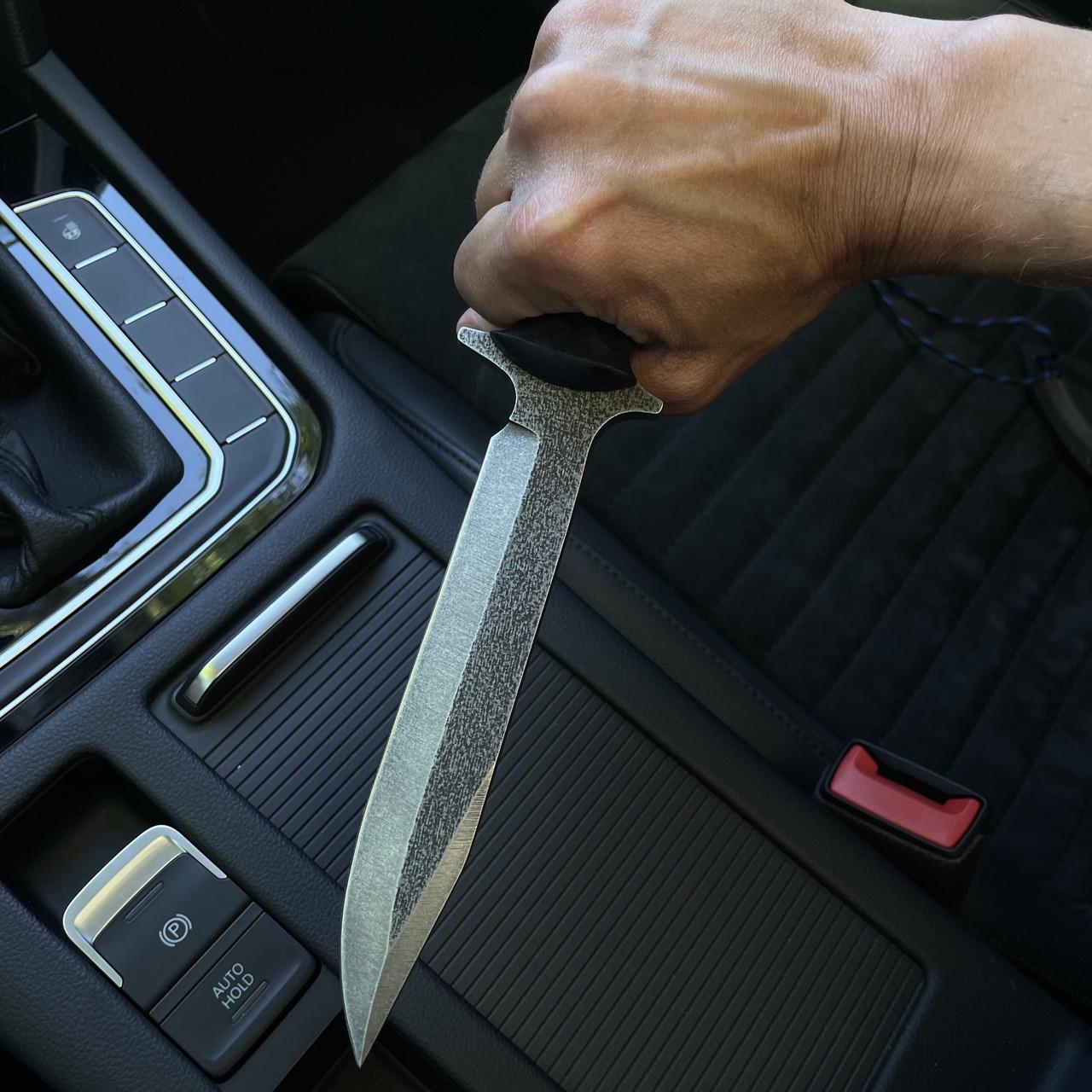 Нож туристический Gorillas BBQ KN63 сталь х12мф - фото 6