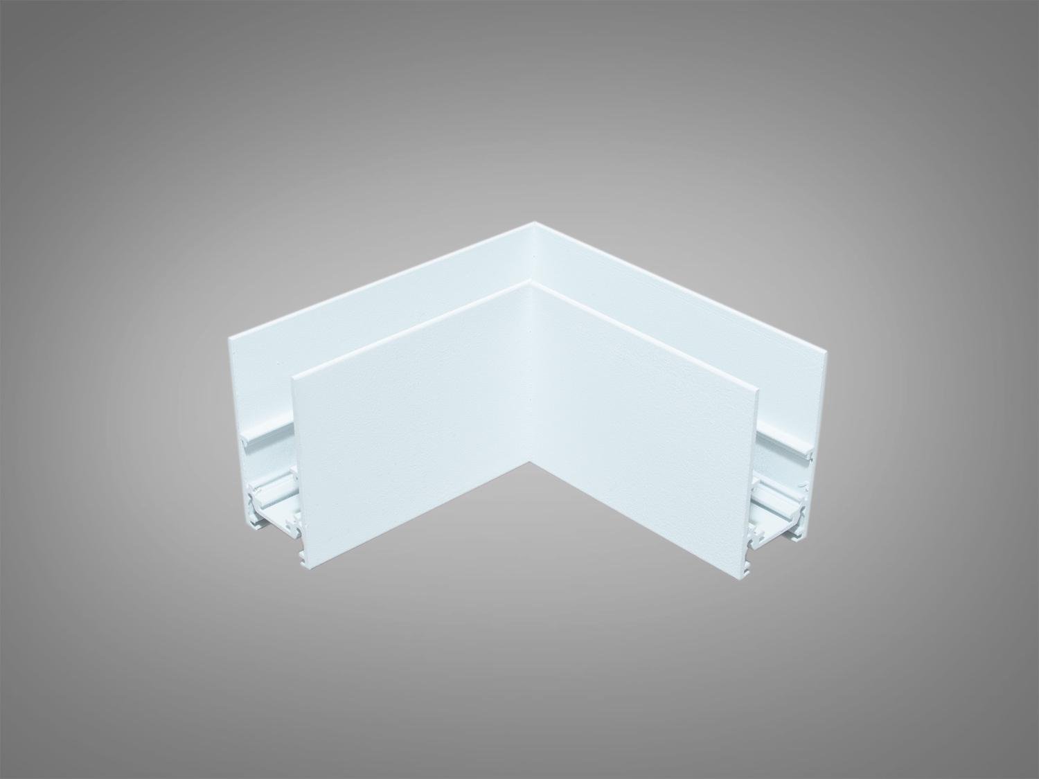 Угловой элемент для МТС накладной серия 20 (QY-N20-WH Ext 90)