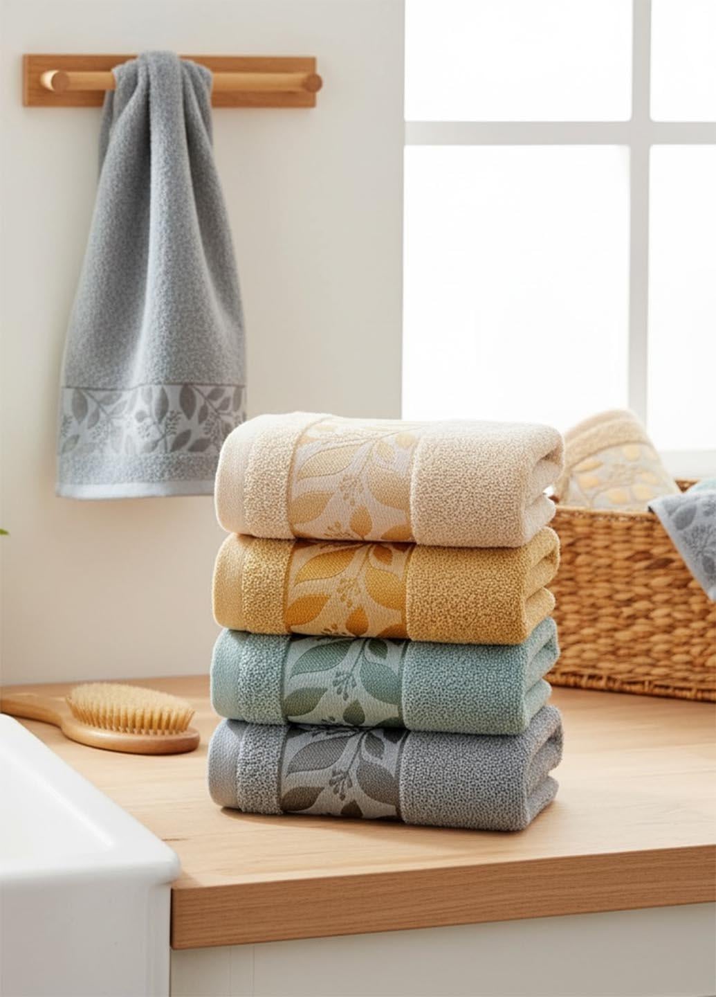 Набор махровых кухонных полотенец 75х35 см 4 шт.