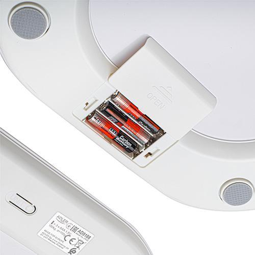 Весы для ванной комнаты Adler AD 8188 max 180 kg White (609485) - фото 5 Весы для ванной комнаты Adler AD 8188 max 180 kg White (609485) - фото 5