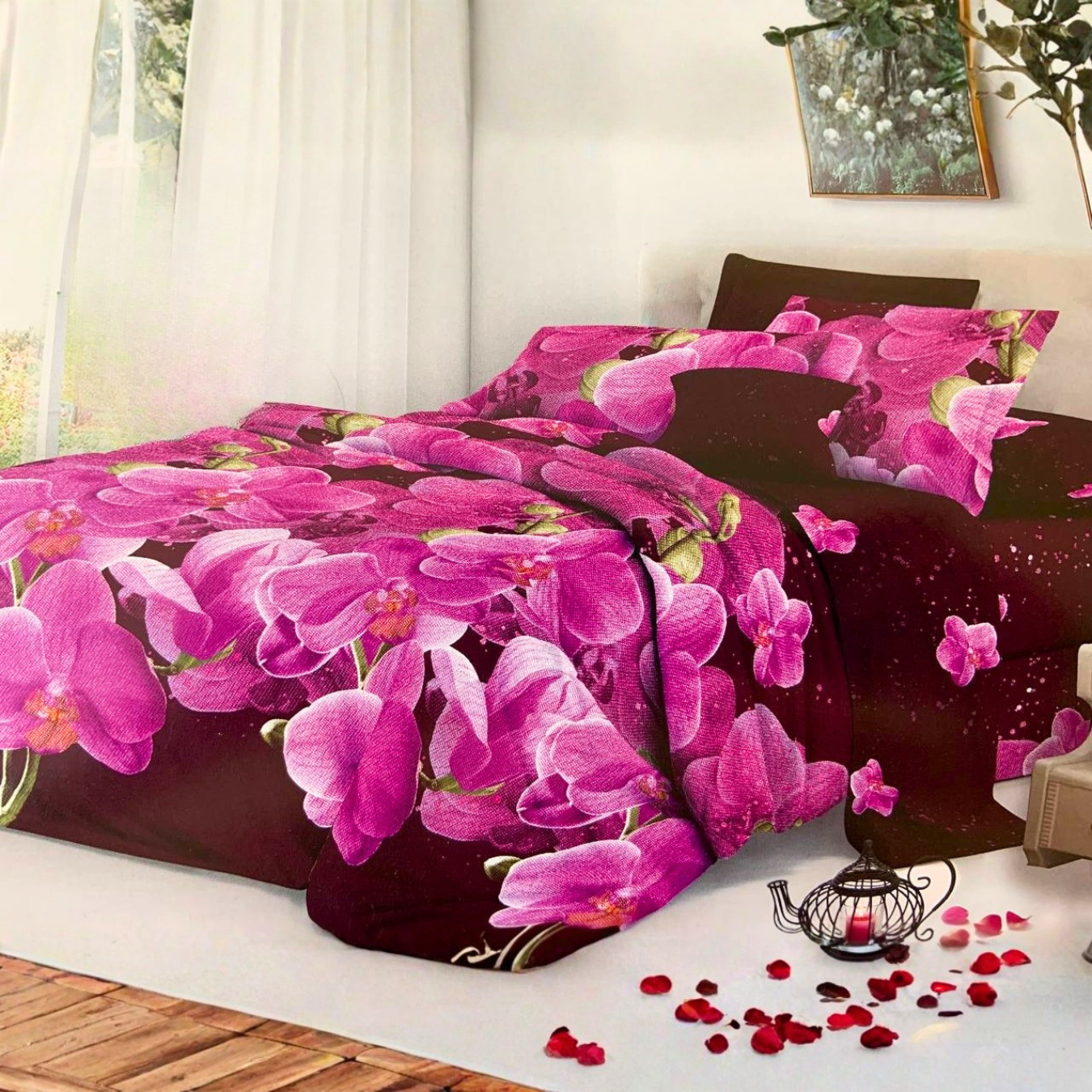 Комплект постельного белья Vital Textile евро 200х220 см (BPє-268-70)