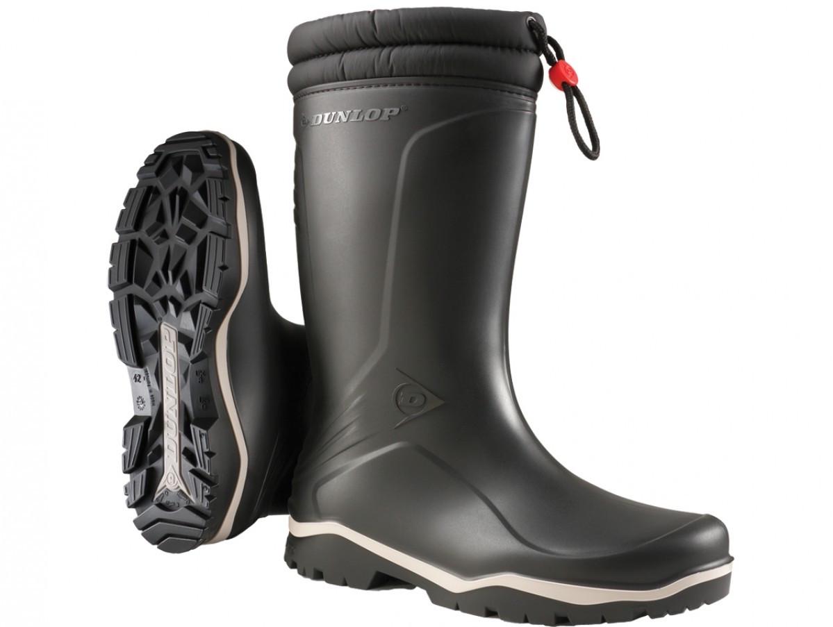 Гумові чоботи утепленні Dunlop Blizzard р. 37 утепленні до -15C Чорний (K400061) - фото 1