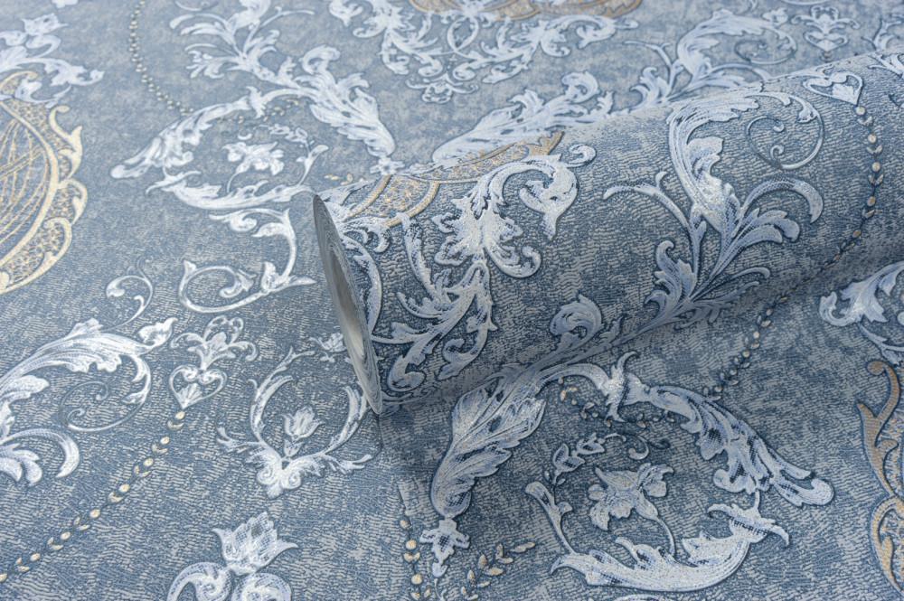 Обои флизелиновые Vinil Малена ДХV-1484 Декор вспененный винил LS 1,06х10,05 м