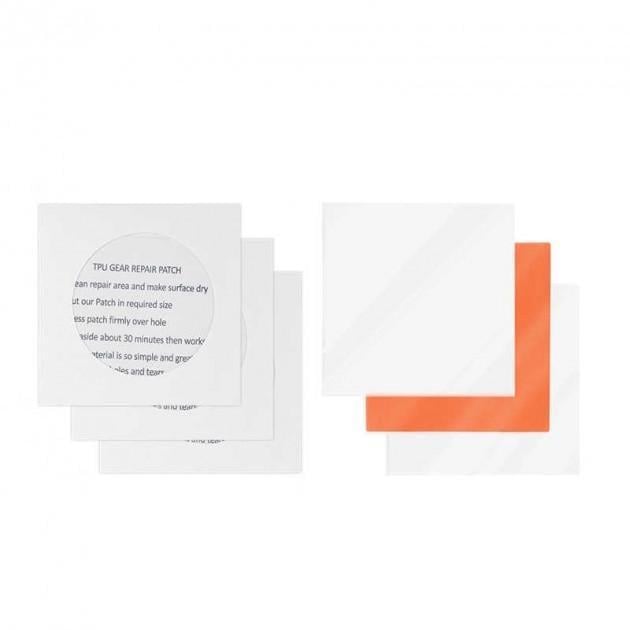 Набор заплаток Naturehike NH19PJ086 GR patch 3 шт. 7х7см Transparent/Orange (6927595741078)