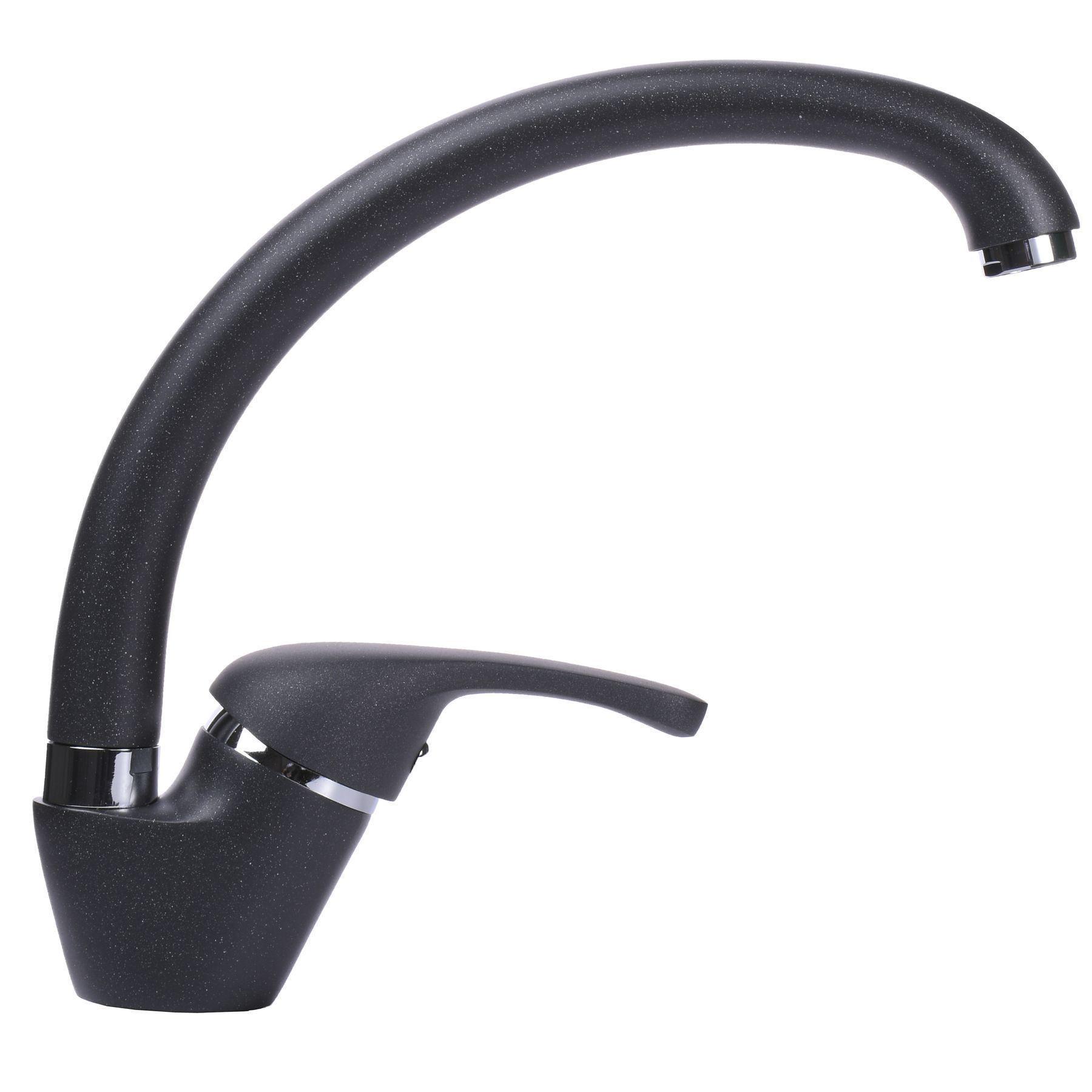 Смеситель для кухни Globus Lux Solly GLSO-0203S-1 Onix Смеситель для кухни Globus Lux Solly GLSO-0203S-1 Onix