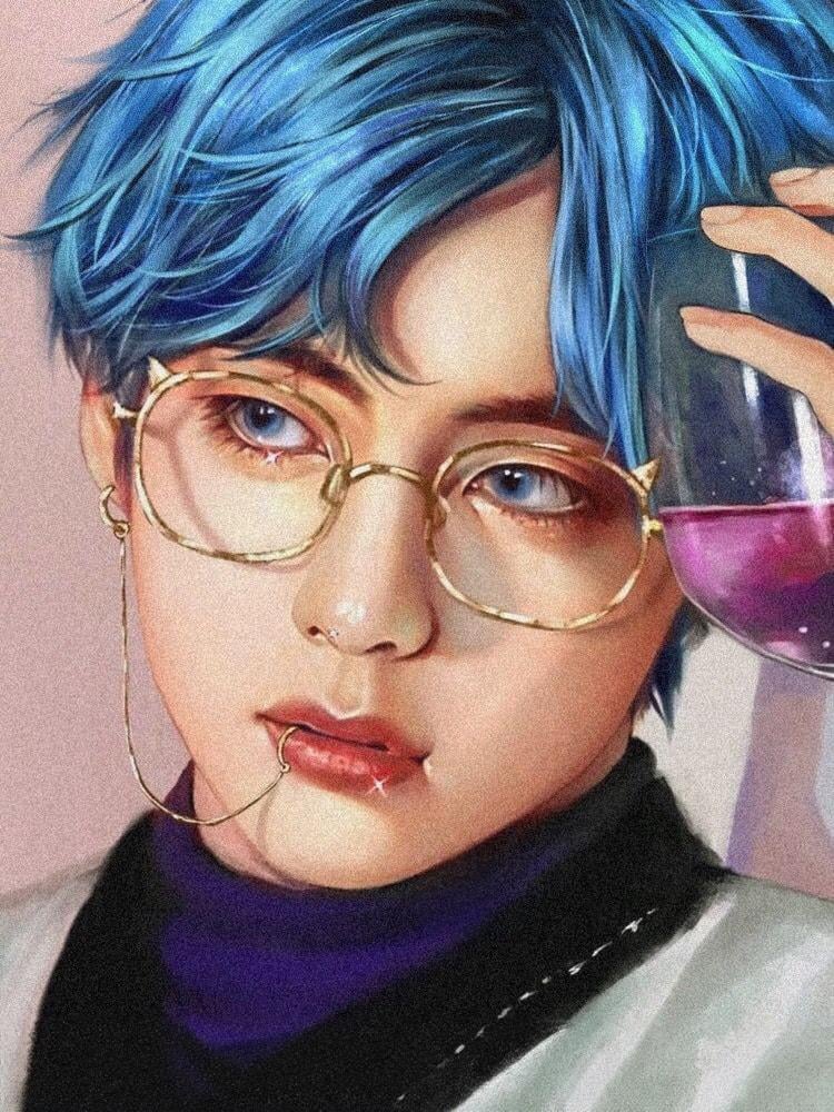 Алмазная мозаика SHLab BTS K-Pop Ким Арт SH-33560 30x40 см (33560)