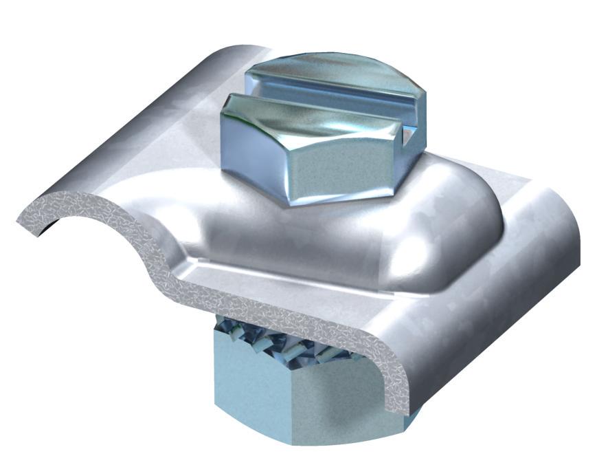 Зажимной блок OBO bettermann для проводника ø 8-10 мм 25x32 мм оцинкованная сталь (5326303)