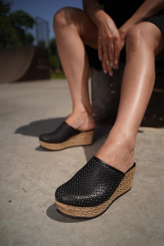 Сабо женские Anna Lucci р. 36 Черный (171552)