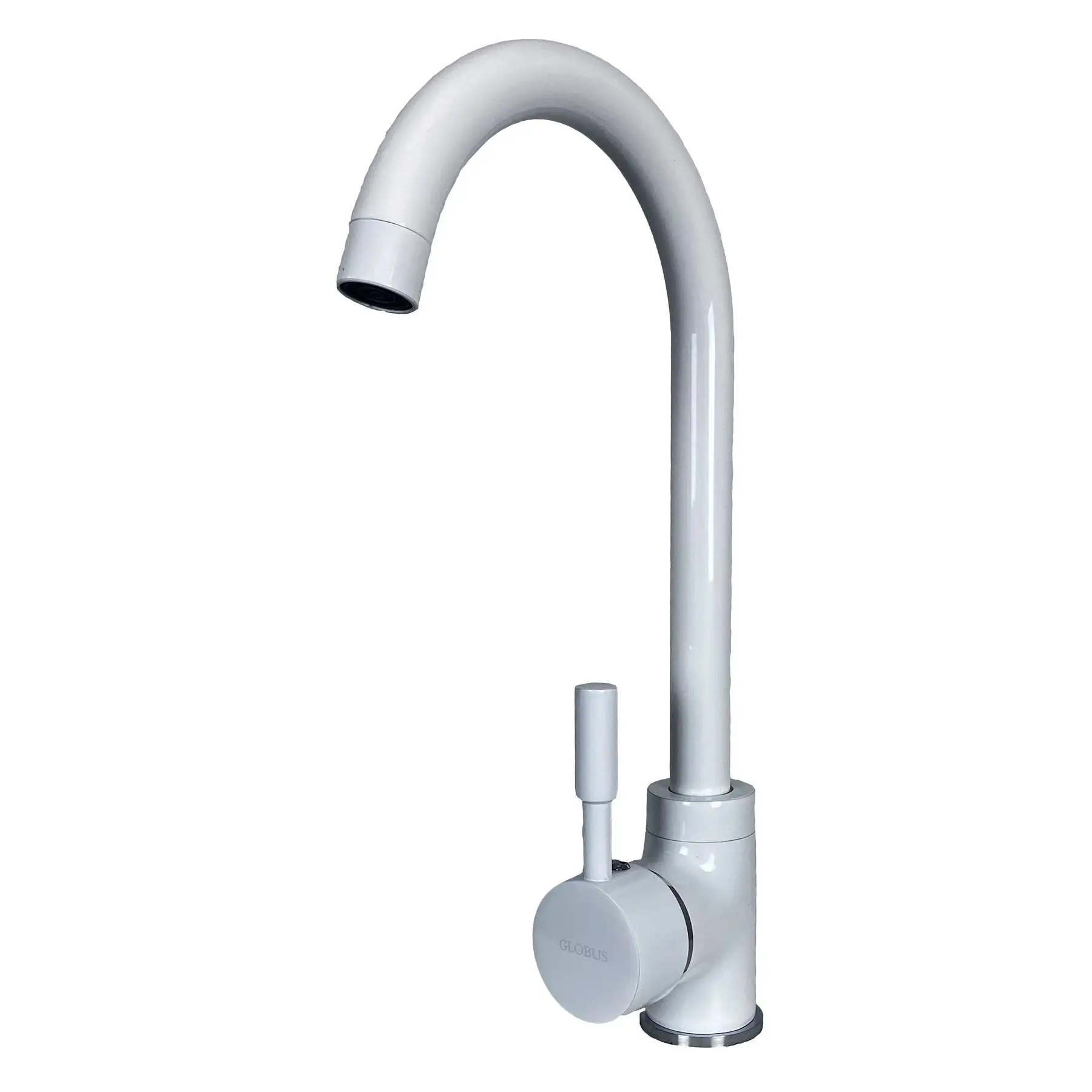 Смеситель кухонный Globus Lux LAZER GLLR-0103 S White (24584785)