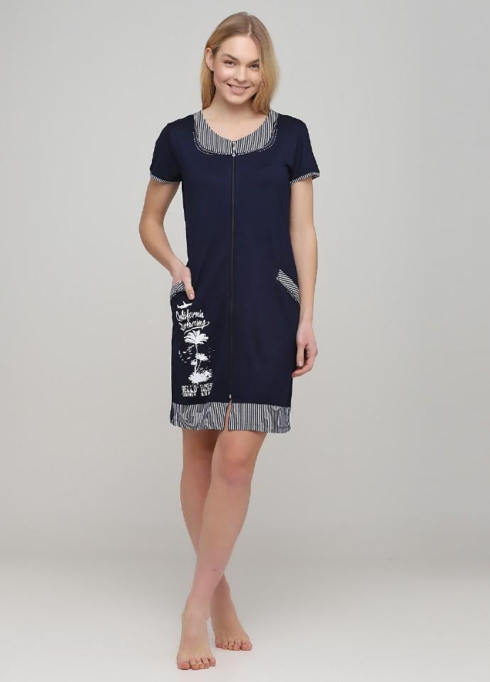 Халат Romeo Life M Синий (7363)