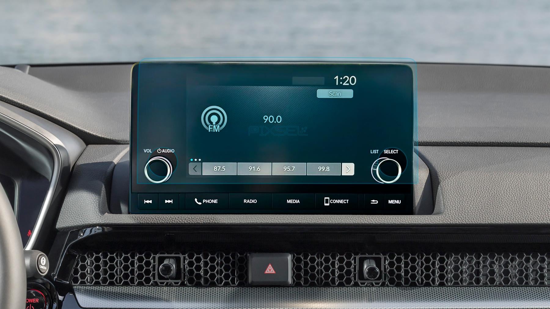 Скло захисне Pixsel гібридне глянець на монітор Honda CR V 10,7“ 2022