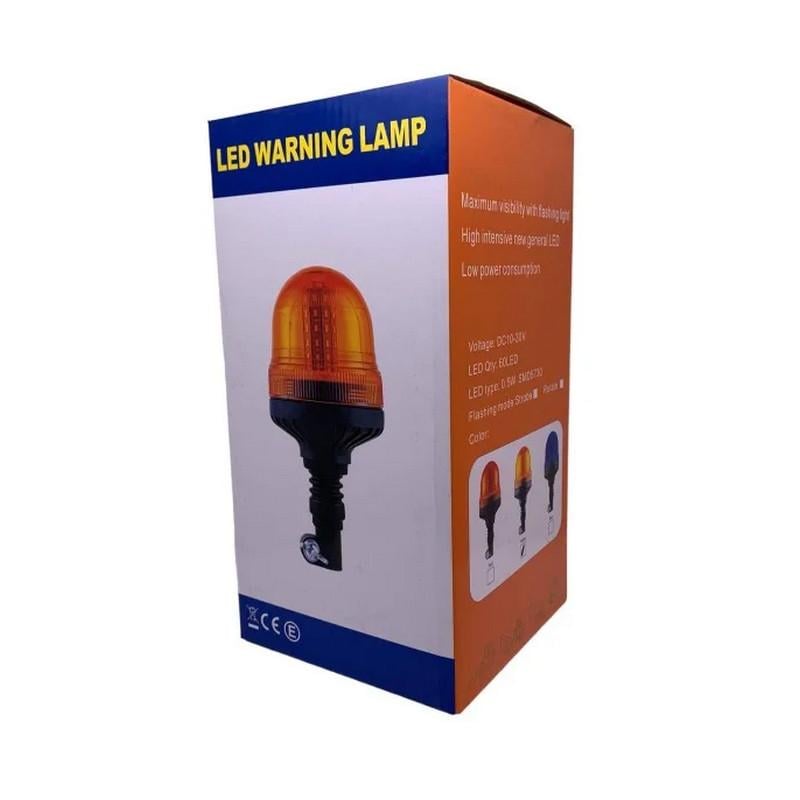 Маячок проблисковий Leader RD-308 10-30V Жовтий (4620-Leader) - фото 4