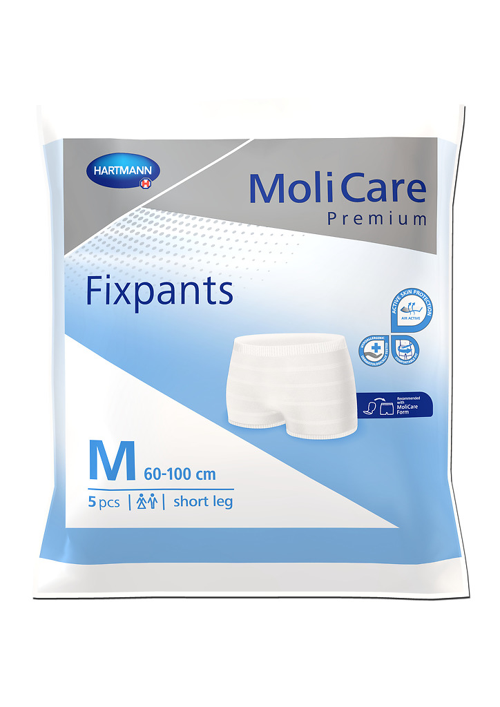 Еластичні штанці для фіксації прокладок MoliCare Premium Fixpants короткі M 5 шт.