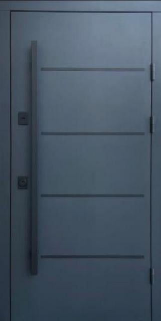 Дверь входная для улицы Qdoors Стрит 3К Горизонталь ручка скоба 950х2040 мм (71089)