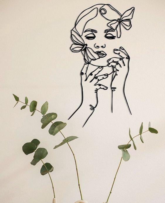 Картина деревянная панно GreenDecor 60х32 см