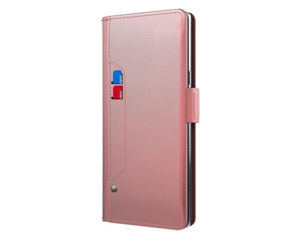 Чехол - книжка Beauty Case для Motorola Edge 50 Ultra с зеркалом Розовый