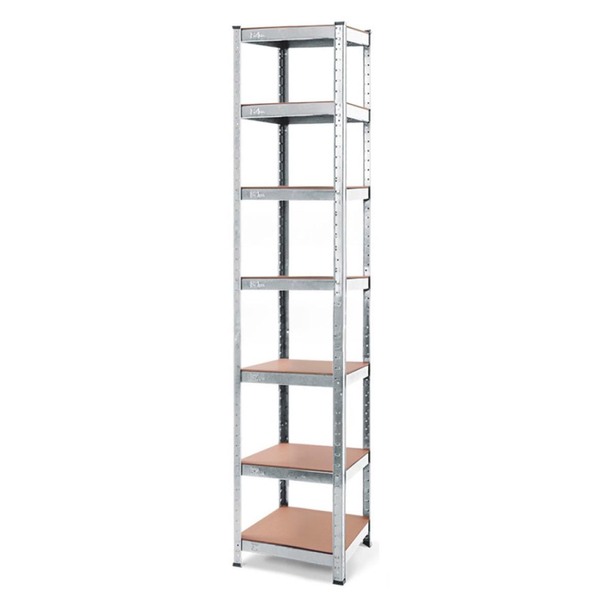 Стеллаж металлический БОНА-ПРО 210x40x40 см 7 полок MДФ 5 мм Цинк (51433) Стеллаж металлический БОНА-ПРО 210x40x40 см 7 полок MДФ 5 мм Цинк (51433)