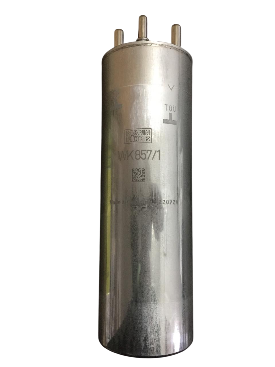 Фильтр топливный PP985 MANN-FILTER WK857/1 VOLKSWAGEN TRANSPORTER/T5 1.9-2.5 D (3085935679)