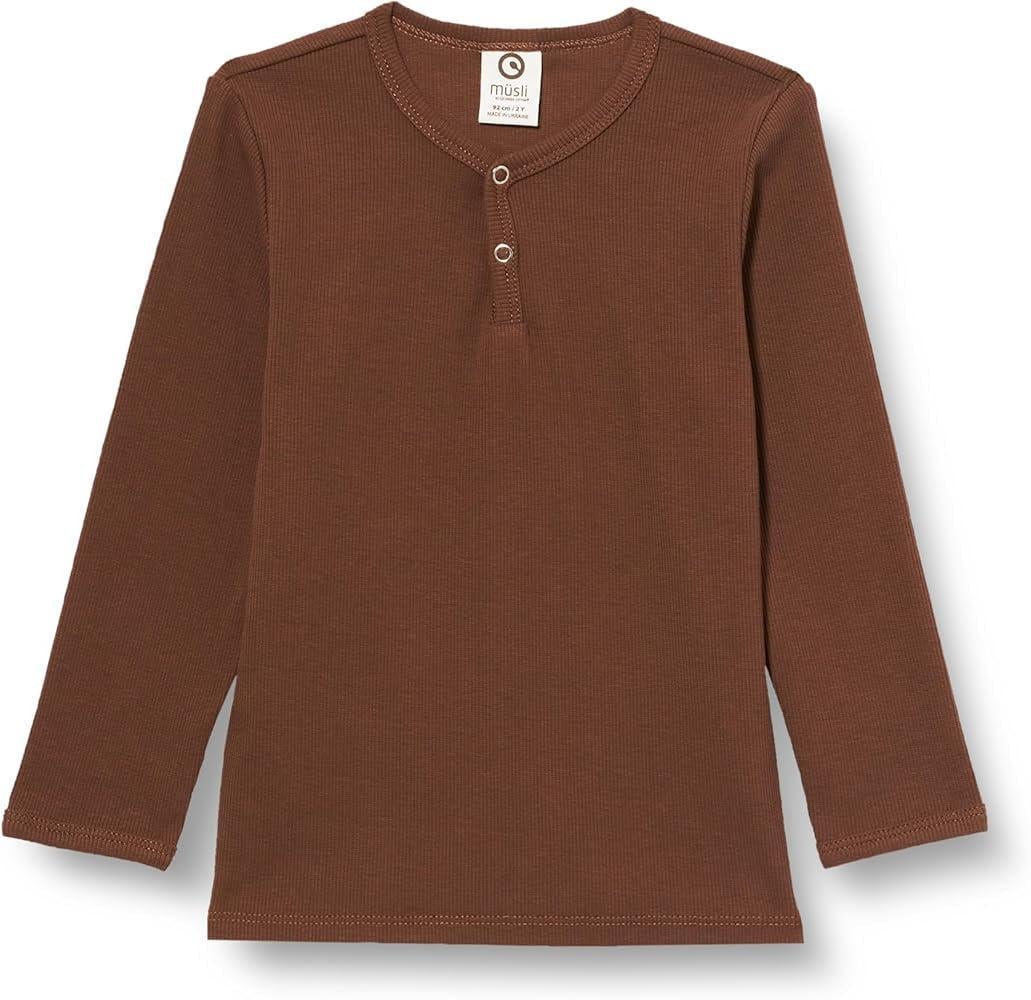 Лонгслів дитячий для хлопчика Green Cotton 110 см Шоколадний (25111258) Лонгслів дитячий для хлопчика Green Cotton 110 см Шоколадний (25111258)