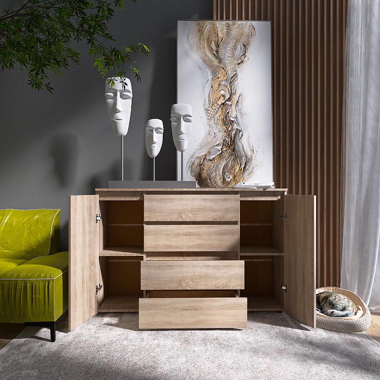 Спальня дитяча Еверест Лайт-3 Дуб сонома (ЕВ20811.01) - фото 4