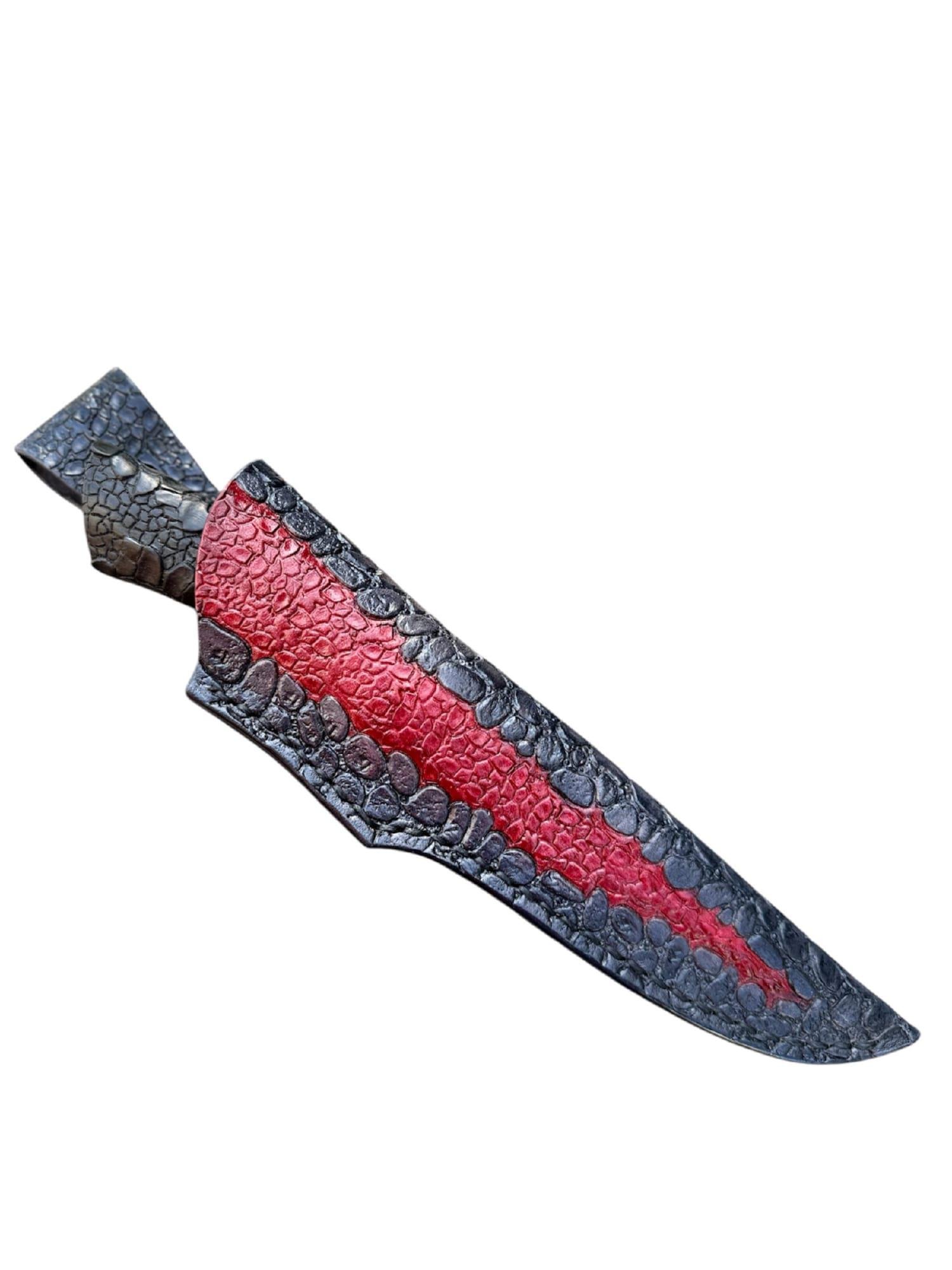 Нож туристический Gorillas BBQ KN207 Раскол сталь ламинат Rex-12 - фото 5