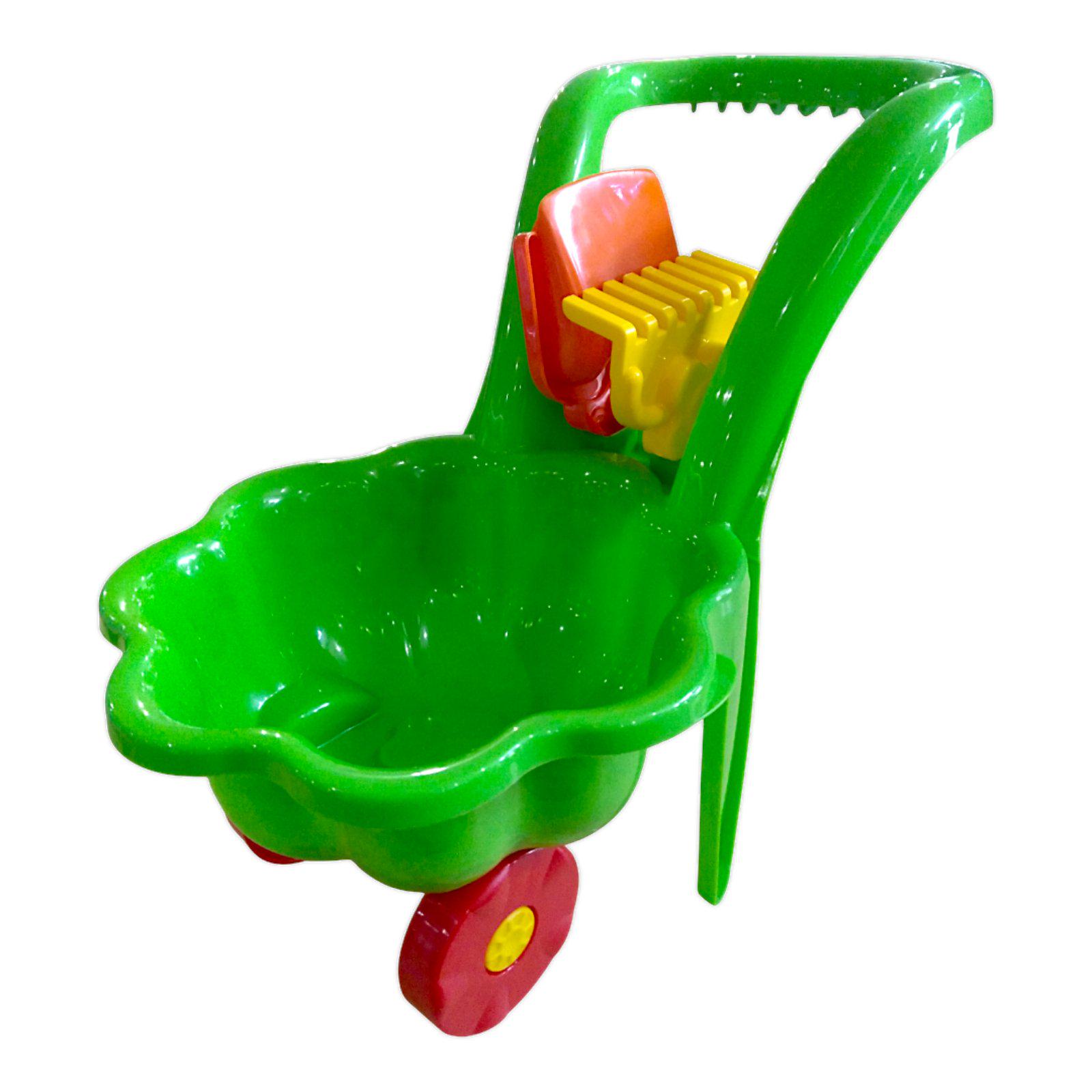 Дитяча тачка "Ромашка" Marmat Зелена - фото 1