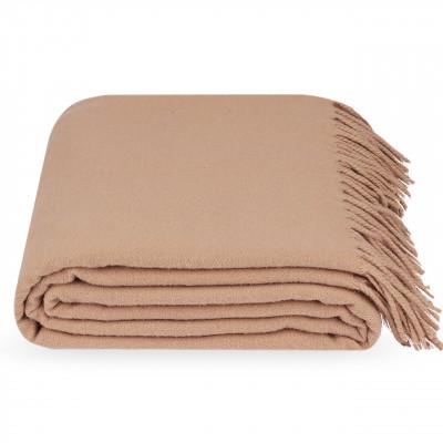 Плед боварія 140х200 см Світло-бежевий - фото 1