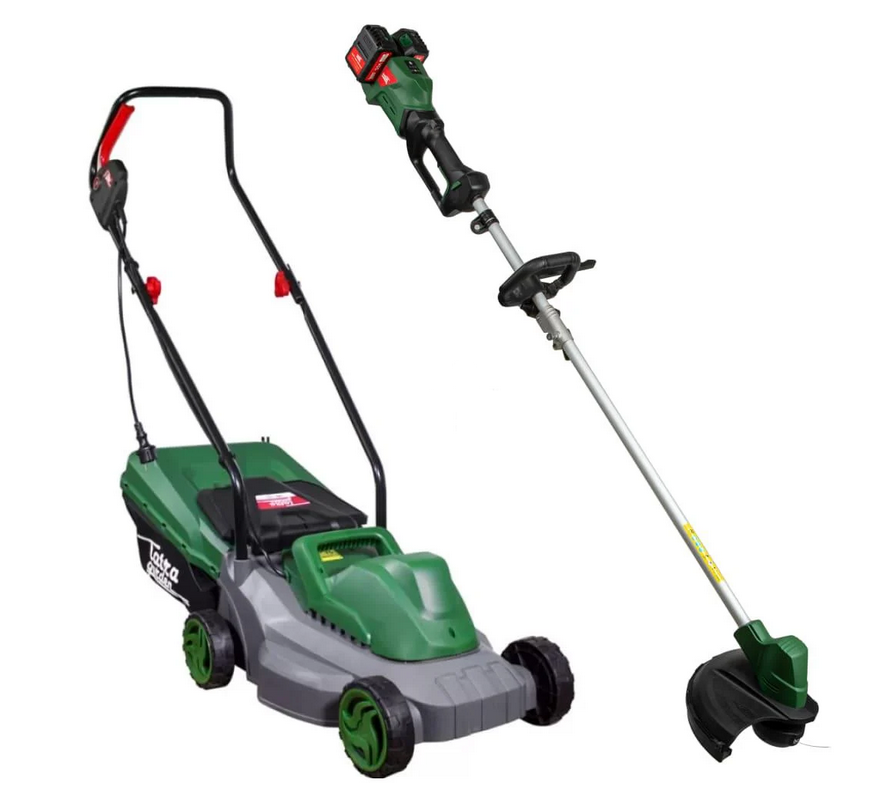 Газонокосилка электрическая Tatra Garden LME 105/триммер аккумуляторный Tatra Garden TА 40