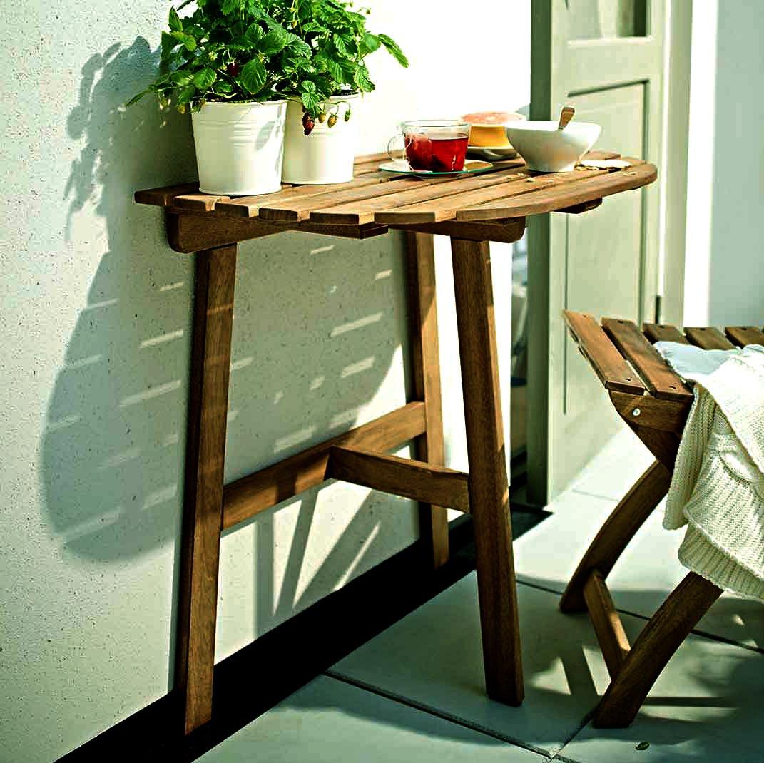 Столик балконний з дерева Окоталь Мускат (БСО-001307)