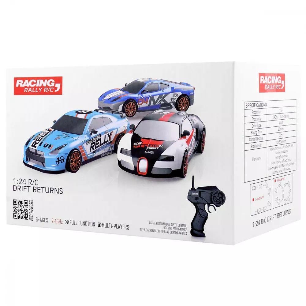 Машинка игрушечная Nissan GT-R для дрифта 4WD Blue - фото 8