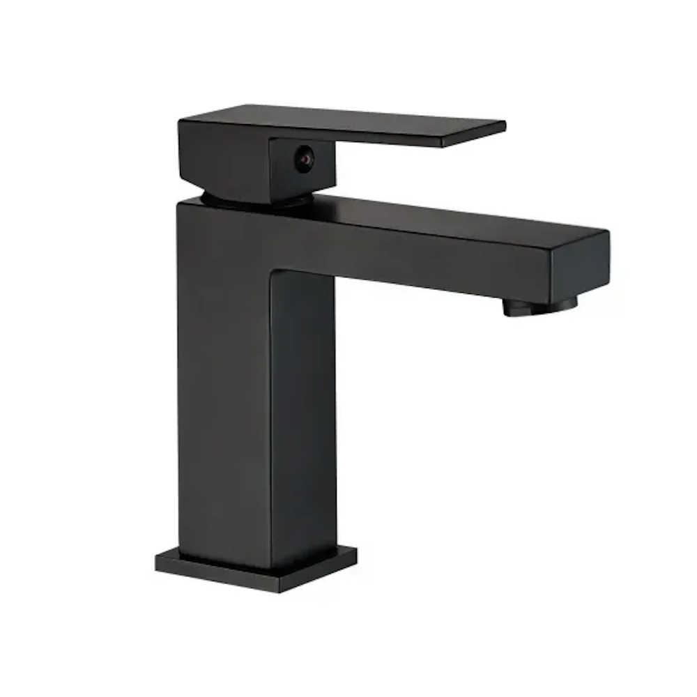 Змішувач для раковини VBI Loreno низький Чорний (VBI-050200BL)