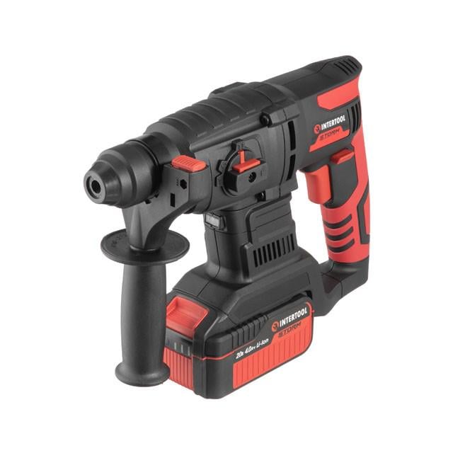 Перфоратор аккумуляторный с бесщеточным двигателем Intertool WT-0370