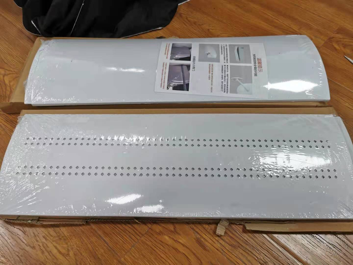 Экран дефлектор на кондиционер универсальный с перфорацией (c2e6d79b) - фото 6