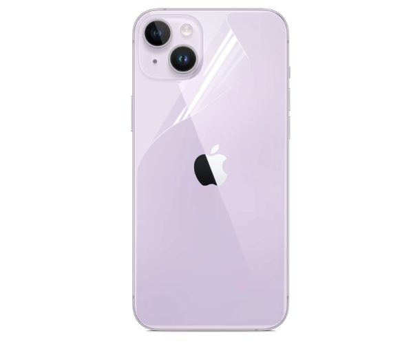 Пленка противоударная гидрогелевая Hydrogel Film для Apple iPhone 14 Plus на заднюю панель Transparent
