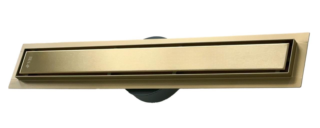 Трап для душа VBI FORT 2в1 90 Brushed gold (2957388325)