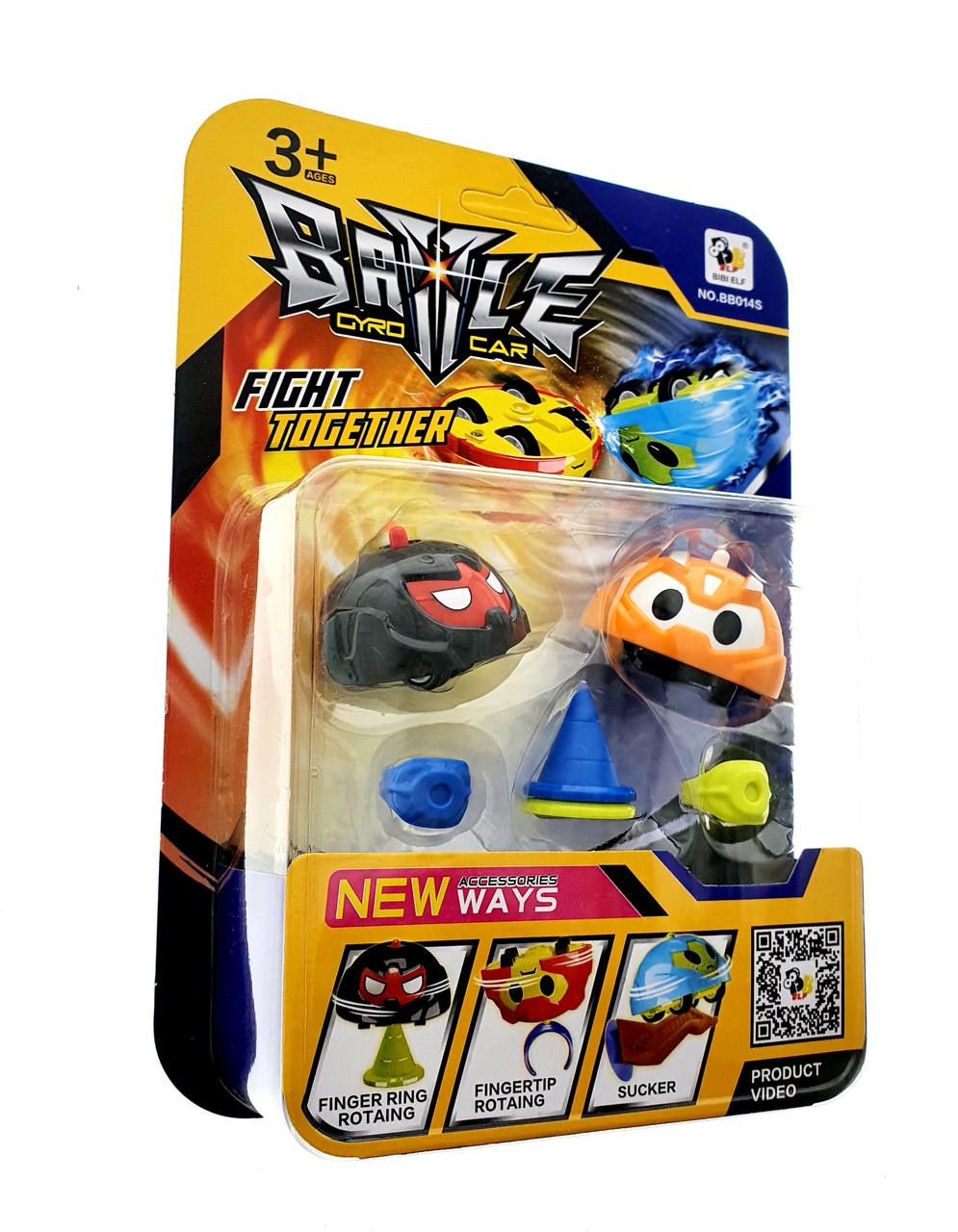 Набір машинок що крутяться Beyblade Battle Gyro Car змагання з вовчками/автомобільні перегони - фото 6