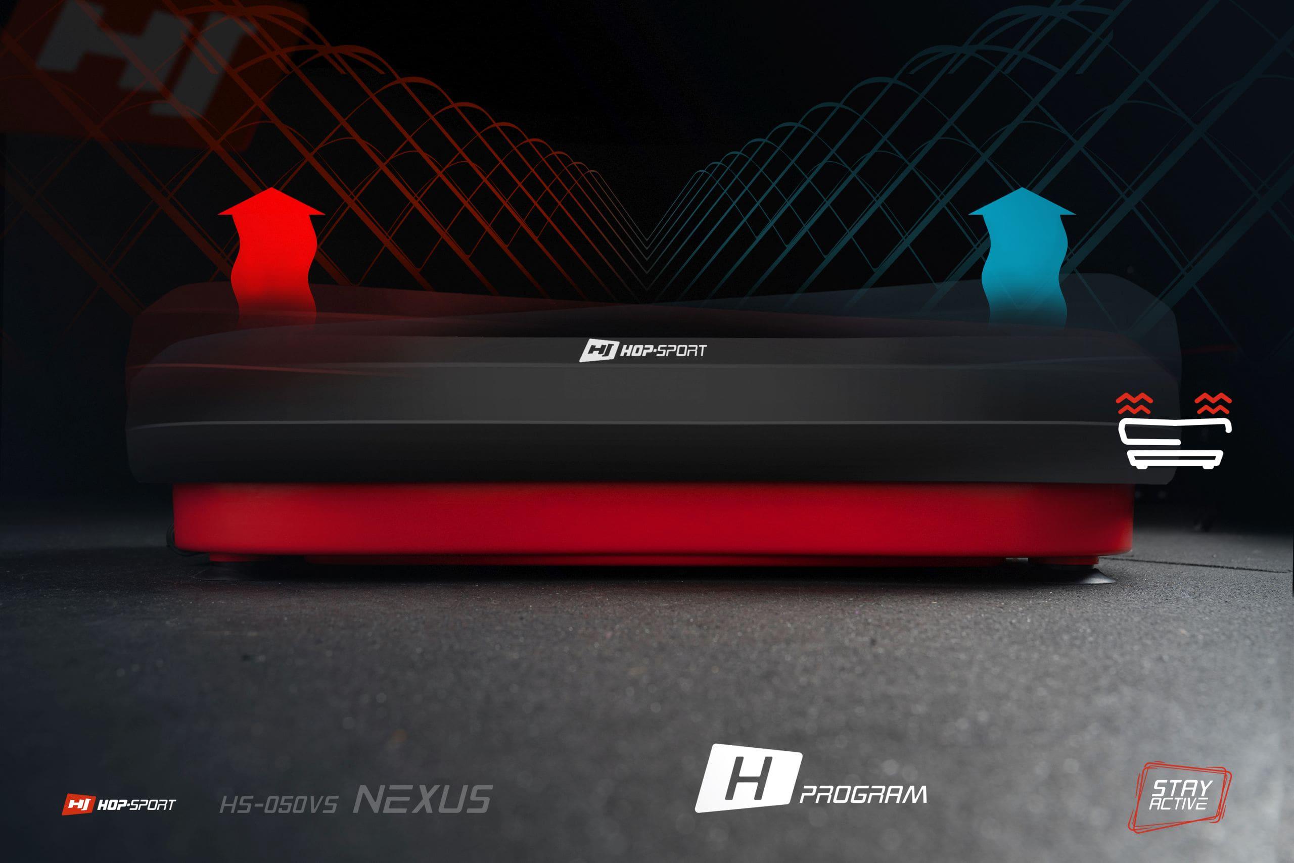 Виброплатформа Hop-Sport HS-050VS Nexus Красный - фото 3