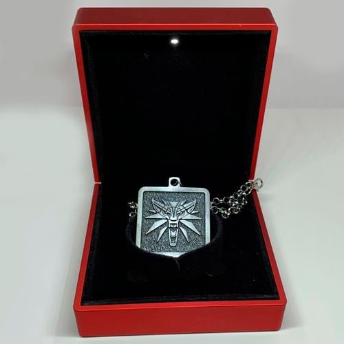 Подвеска Геральта Jinx Witcher Luxury в фирменном боксе с подсветкой