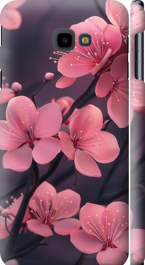 Чехол на Samsung Galaxy J4 Plus 2018 Пурпурная сакура (6075m-1594-42517)